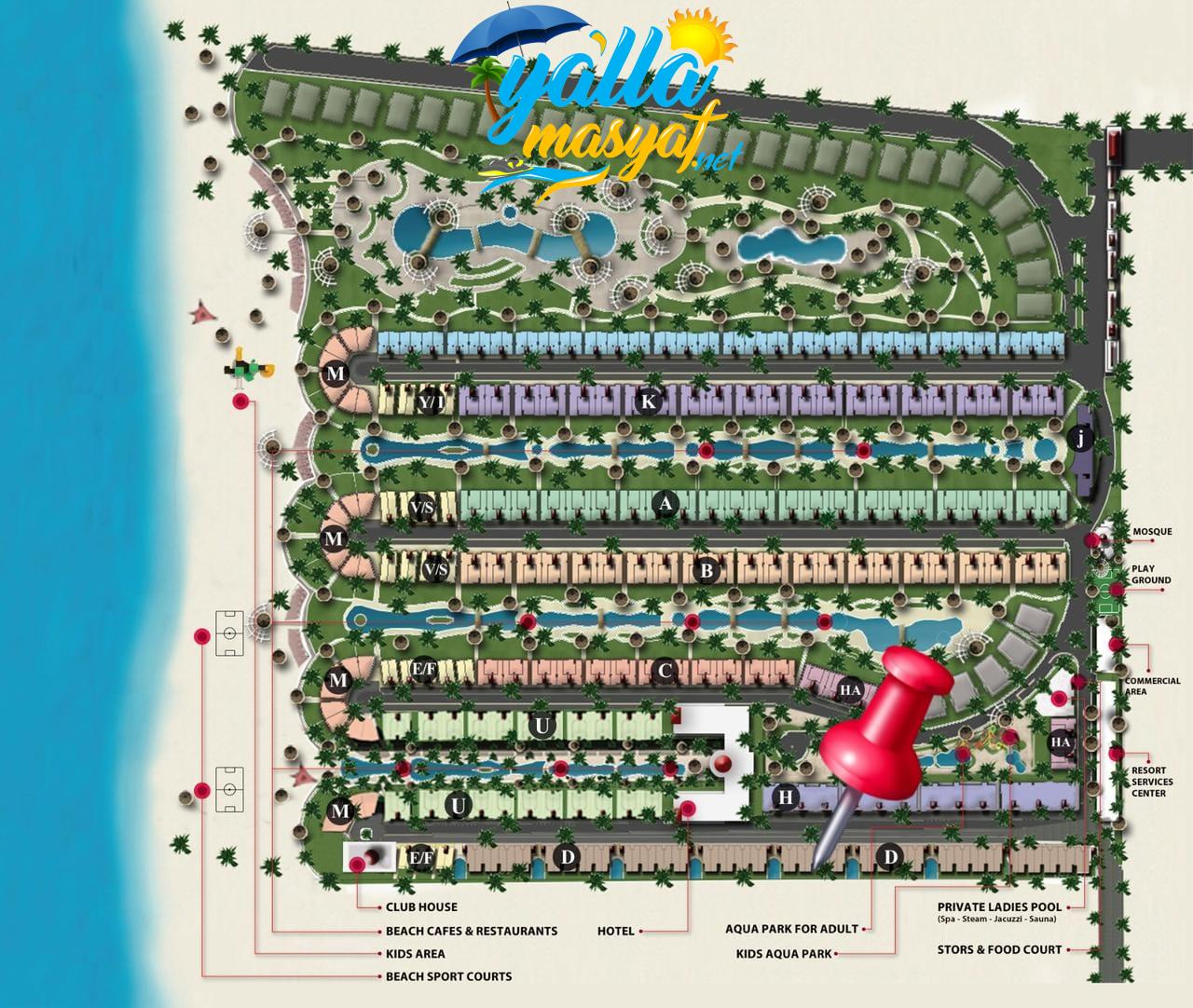 Chalet inside Palm Beach