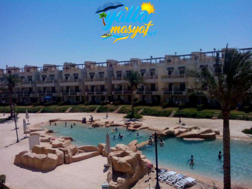 للتميز عنوان.. شاليه للبيع في منتجع بلاجيكو السخنة بفيو ساحر على البسين