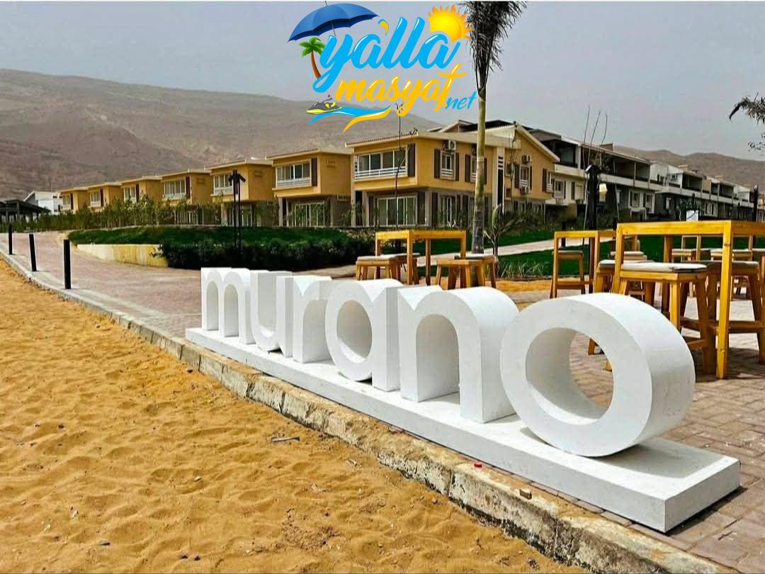 🌊 **Experience the luxury of a summer getaway at Murano, Ain Sokhna | A chalet for sale with a breathtaking view and an enchanting atmosphere!** 🏖️✨